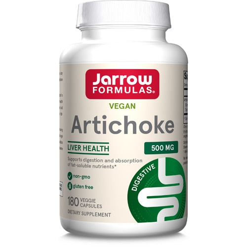 자로우 아티초크 500mg – 180 베지 캡슐 – 간·소화 관리용