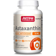 자로우 포뮬러스 아스타잔틴 – 12mg – 30 소프트젤 – 강력한 카로티노이드 항산화 성분으로 눈·피부·혈관 세포 보호와 산화 스트레스 완화에 관여