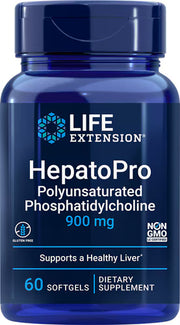 라이프 익스텐션 헤파토프로 900mg – 60 소프트젤 – 간 해독 효소와 간세포 보호에 초점
