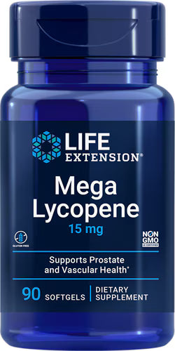 라이프 익스텐션 메가 라이코펜 15mg – 90 소프트젤 – 강력한 항산화 성분 라이코펜을 함유해 전립선 건강과 세포 보호 관리를 고려한 소프트젤 제품