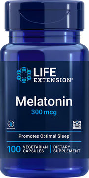 라이프 익스텐션 멜라토닌 300mcg – 100 베지 캡슐 – 저용량 멜라토닌으로 수면 리듬 관리를 고려한 식물성 캡슐 제품