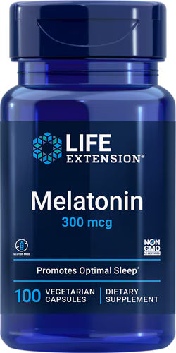라이프 익스텐션 멜라토닌 300mcg – 100 베지 캡슐 – 저용량 멜라토닌으로 수면 리듬 관리를 고려한 식물성 캡슐 제품