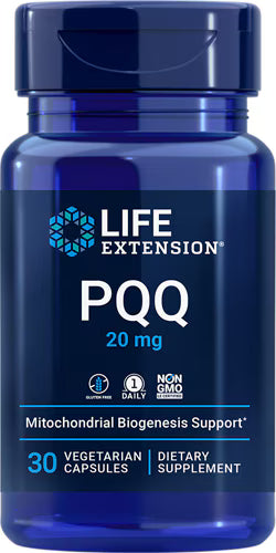 라이프 익스텐션 PQQ 20mg 30베지캡슐 – PQQ 성분을 함유해 미토콘드리아 기능과 세포 에너지 중심의 전반적인 컨디션 관리를 돕는 포뮬러