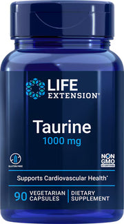 라이프 익스텐션 타우린 1000mg – 90 베지 캡슐 – 피로·신경 긴장이 잦은 경우 선택되며, 타우린 보충