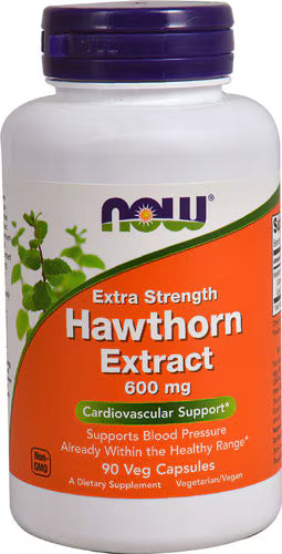 나우 엑스트라 스트렝스 호손 추출물 – 600mg – 90 베지 캡슐 – 심장 수축력과 관상혈류를 직접적으로 보조하는 고함량 호손 포뮬러