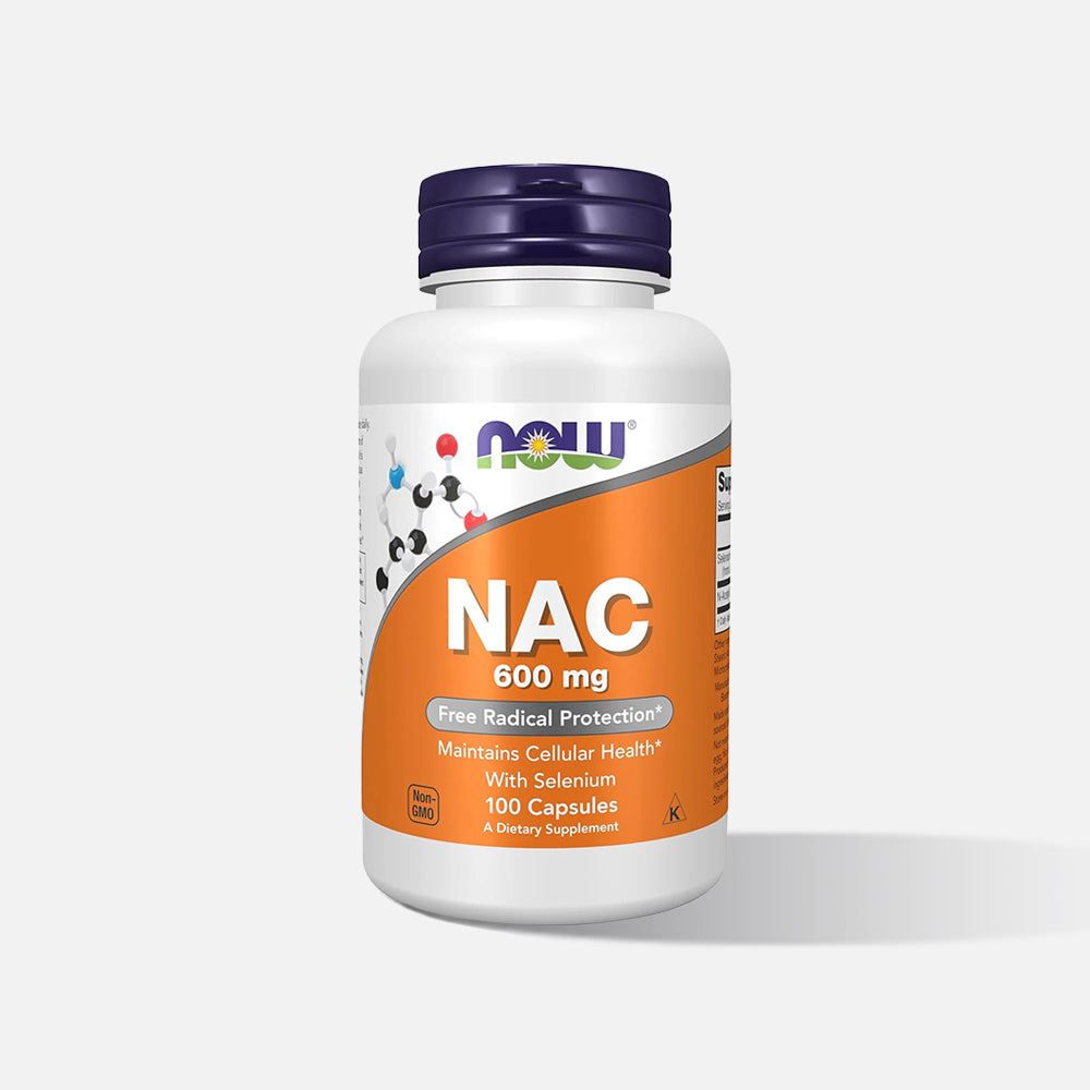 NOW NAC(N-아세틸 시스테인) 600mg + 셀레늄