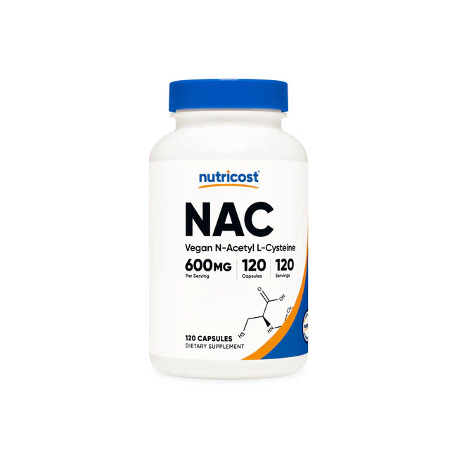 뉴트리코스트 NAC 600 mg 캡슐 –글루타치온 전구체로 알려진 항산화 성분