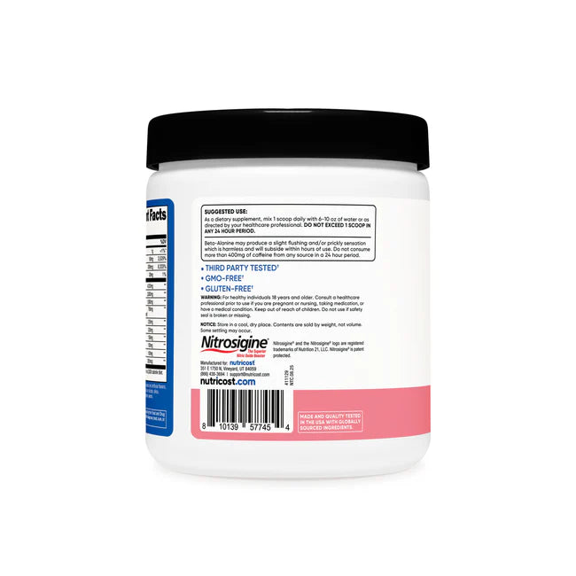 뉴트리코스트 프리엑스 프리워크아웃 파우더 – 에너지·펌핑 지원