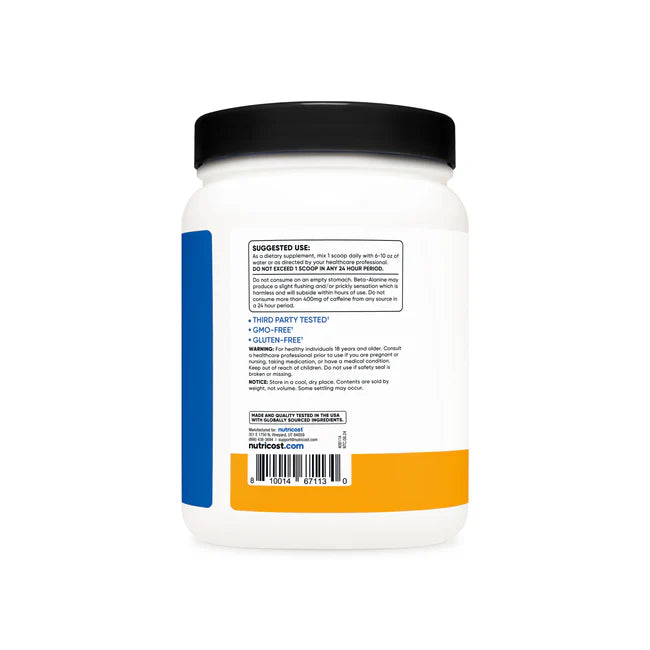 뉴트리코스트 프리엑스 프리워크아웃 파우더 – 에너지·펌핑 지원