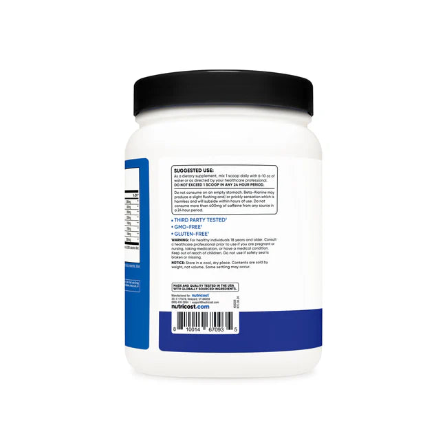 뉴트리코스트 프리엑스 프리워크아웃 파우더 – 에너지·펌핑 지원