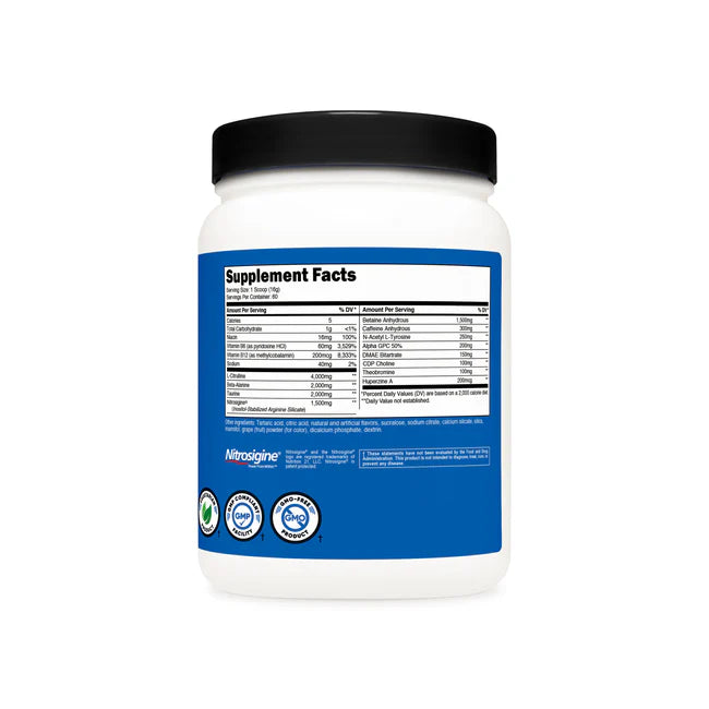 뉴트리코스트 프리엑스 프리워크아웃 파우더 – 에너지·펌핑 지원