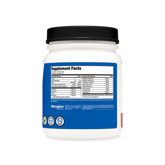 뉴트리코스트 프리엑스 프리워크아웃 파우더 – 에너지·펌핑 지원