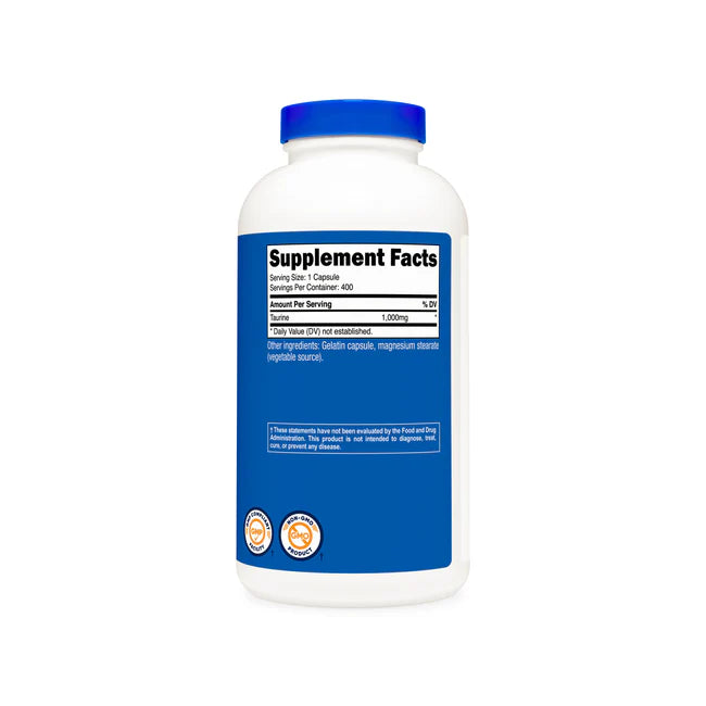 뉴트리코스트 타우린 캡슐 – 심혈관 건강과 컨디션 관리를 위한 아미노산