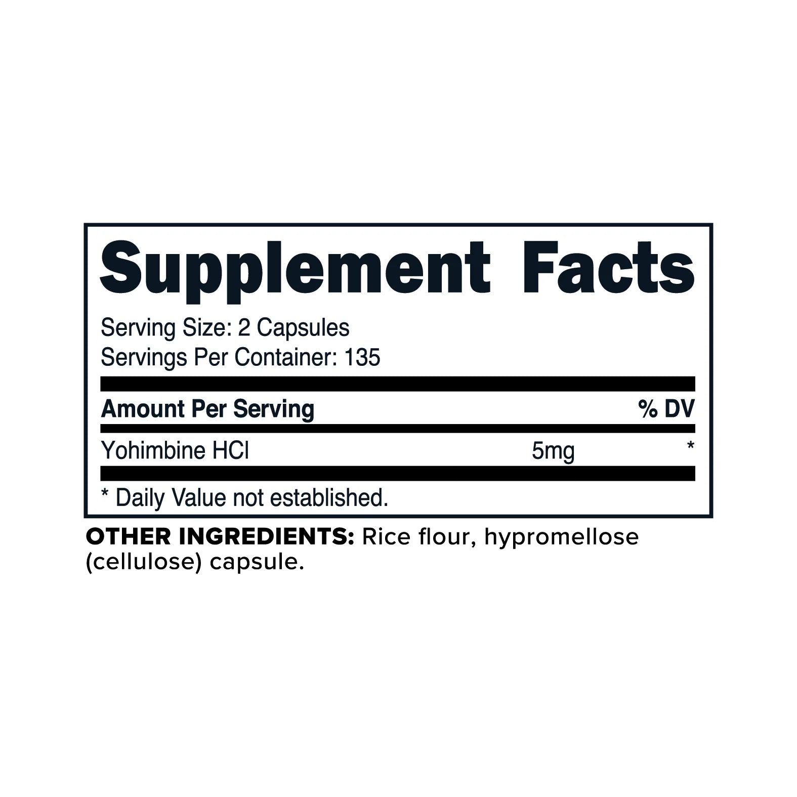 프리마포스 요힘빈 HCL 캡슐 – 체지방 관리와 집중력 서포트를 위한 포뮬러