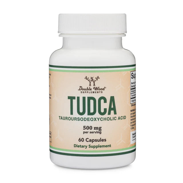더블우드 투드카 TUDCA 타우로우르소데옥시콜릭산 500mg, 60캡슐 – 간 기능·담즙 흐름·세포 보호 지원 포뮬러