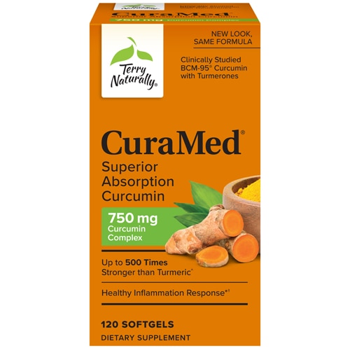 테리 내추럴리 큐라메드 슈페리어 앱소프션 커큐민 750mg – 고흡수 커큐민을 사용해 염증 반응 완화와 관절·전신 통증 관리에 초점을 둔 포뮬러