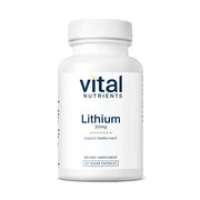 바이탈 뉴트리언스 리튬 오로테이트 20mg – 90 베지 캡슐 – 기분 안정·신경 보호에 사용되는 미량 리튬 포뮬러