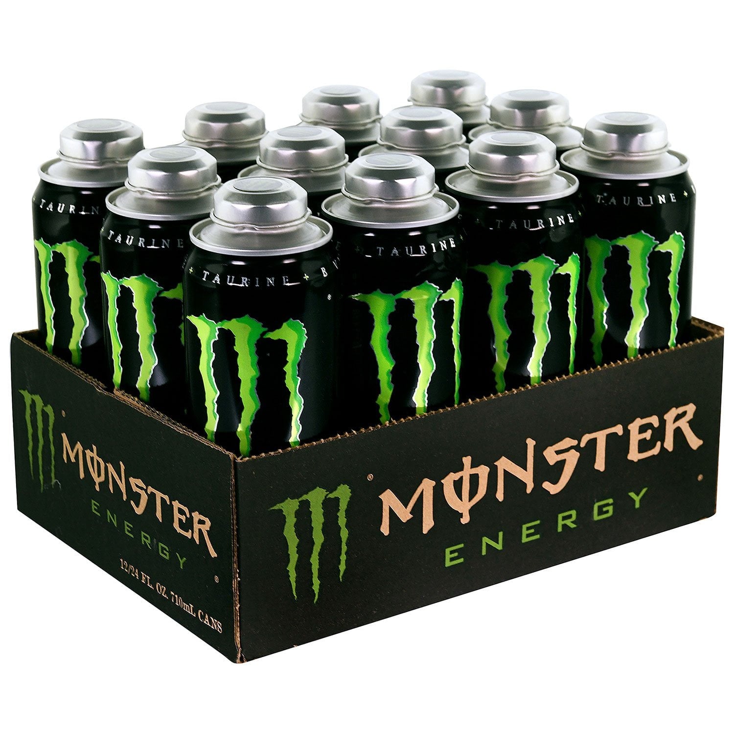 몬스터 에너지 메가 캔 오리지널 24 fl. oz × 12 – 초대형 에너지