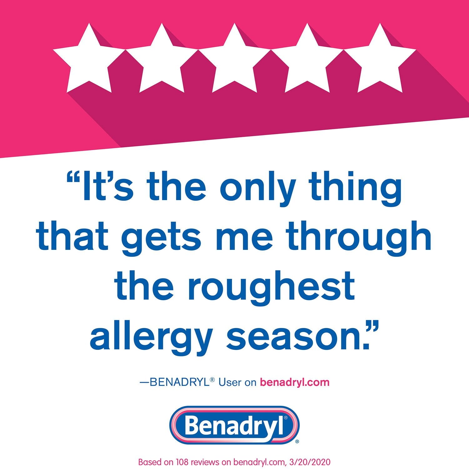 베나드릴 알레르지 울트라탭 48정 × 3팩 — 과민반응·가려움·콧물 강력 진정