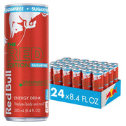 레드불 슈가프리 레드 에디션 8.4 fl. oz × 24 – 크랜베리 풍미