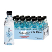 아이슬란딕 글래셜 알칼라인 워터 11.1 fl. oz × 30 – 휴대용 소형 알칼리 생수