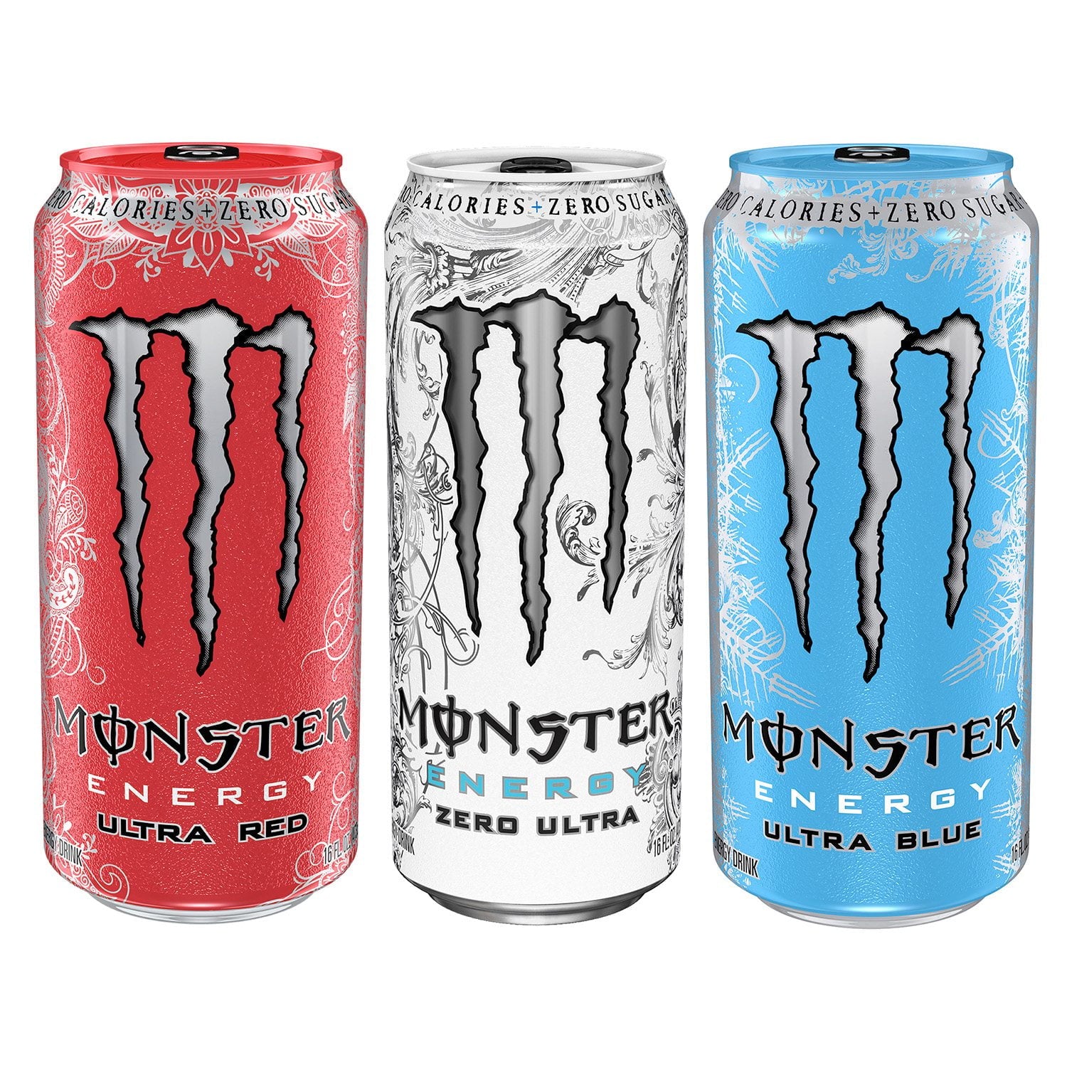 몬스터 에너지 울트라 버라이어티 팩 16 fl. oz × 24 – 무설탕 에너지 음료 모음
