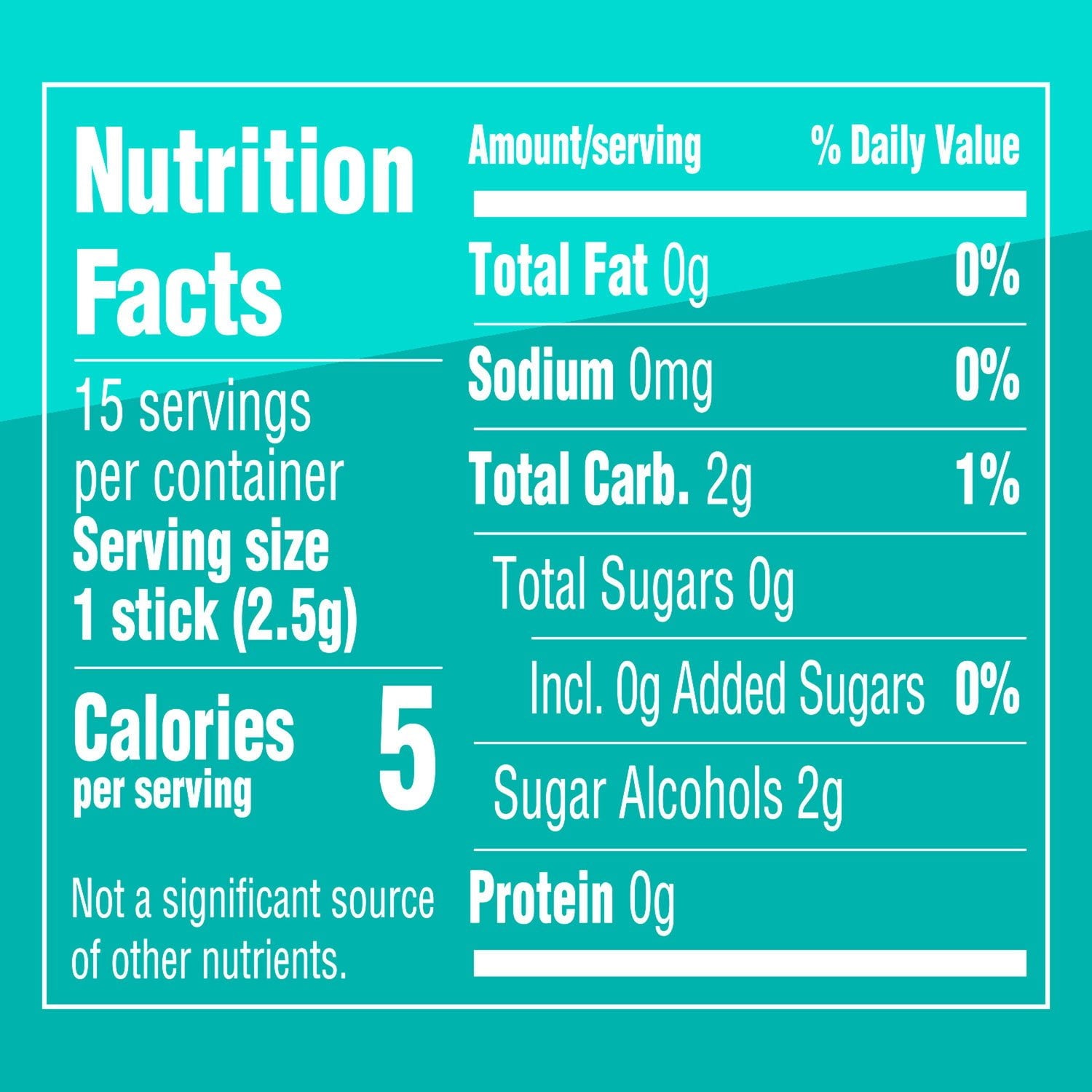 엑스트라 폴라 아이스 껌 15 pcs × 10 pk – 아이스 민트 껌