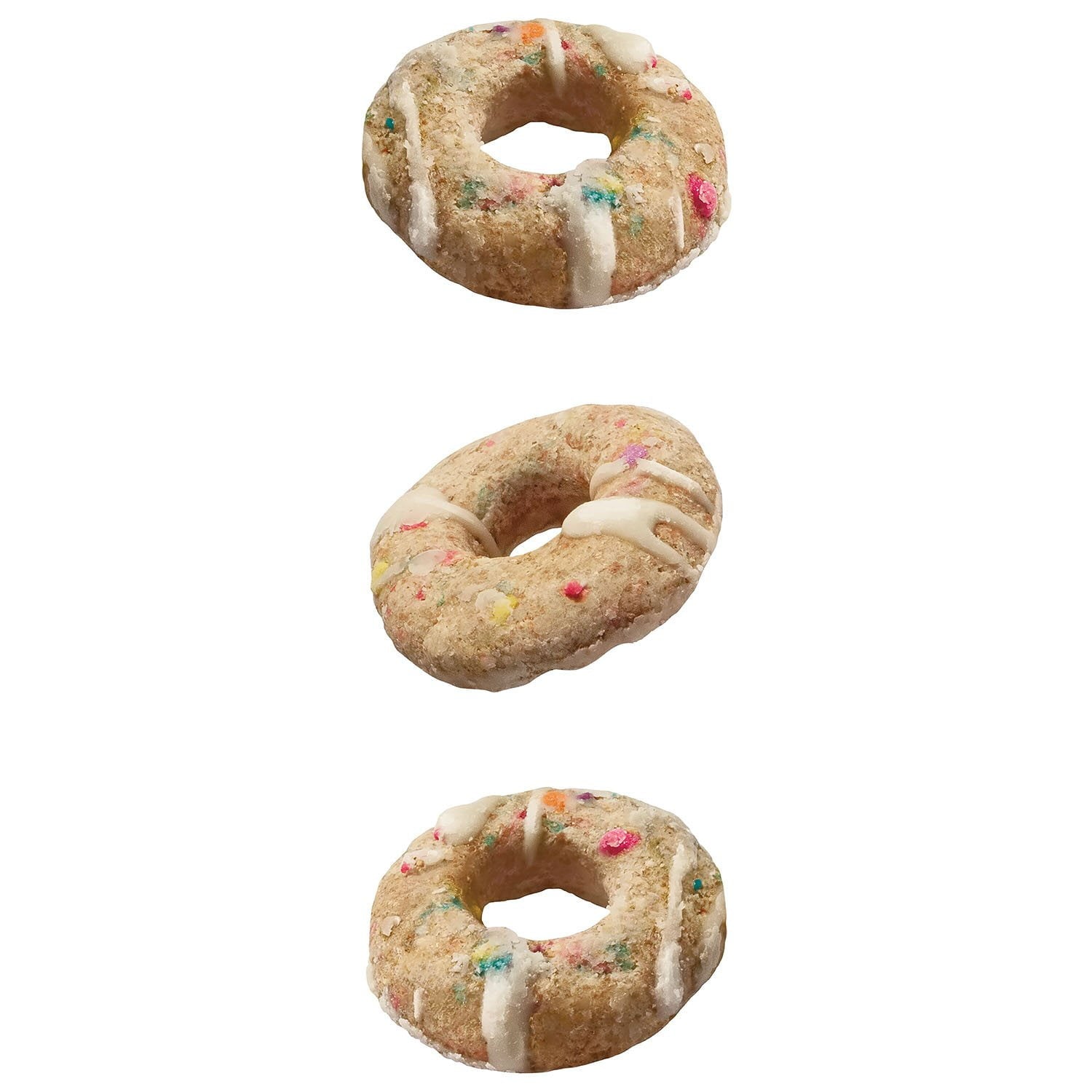 밀크본 덩킨 바닐라 글레이즈 도그 트릿 40 oz – 바닐라 글레이즈 풍미의 달콤한 강아지 간식