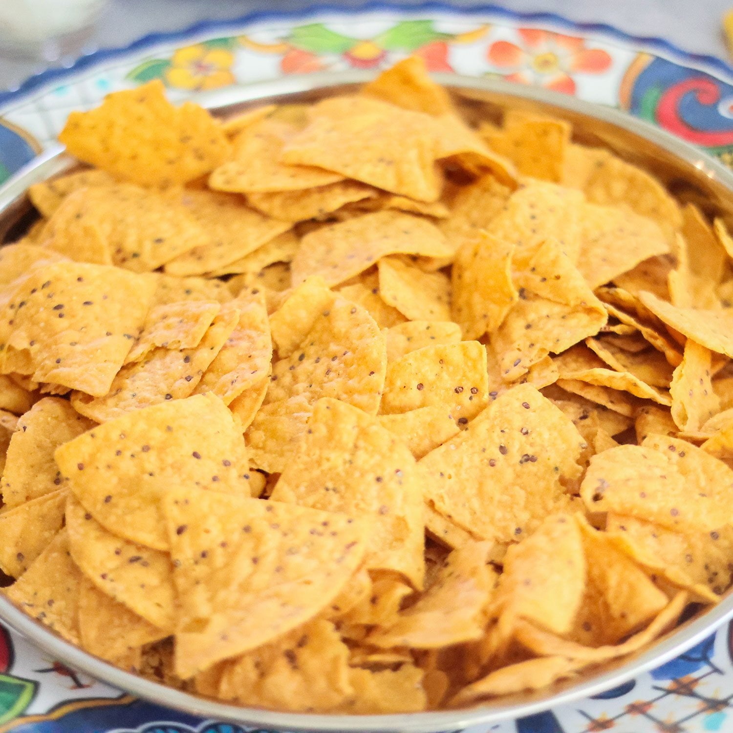 멤버스 마크 레드 퀴노아 치아 콘 토르티야 칩스 16oz