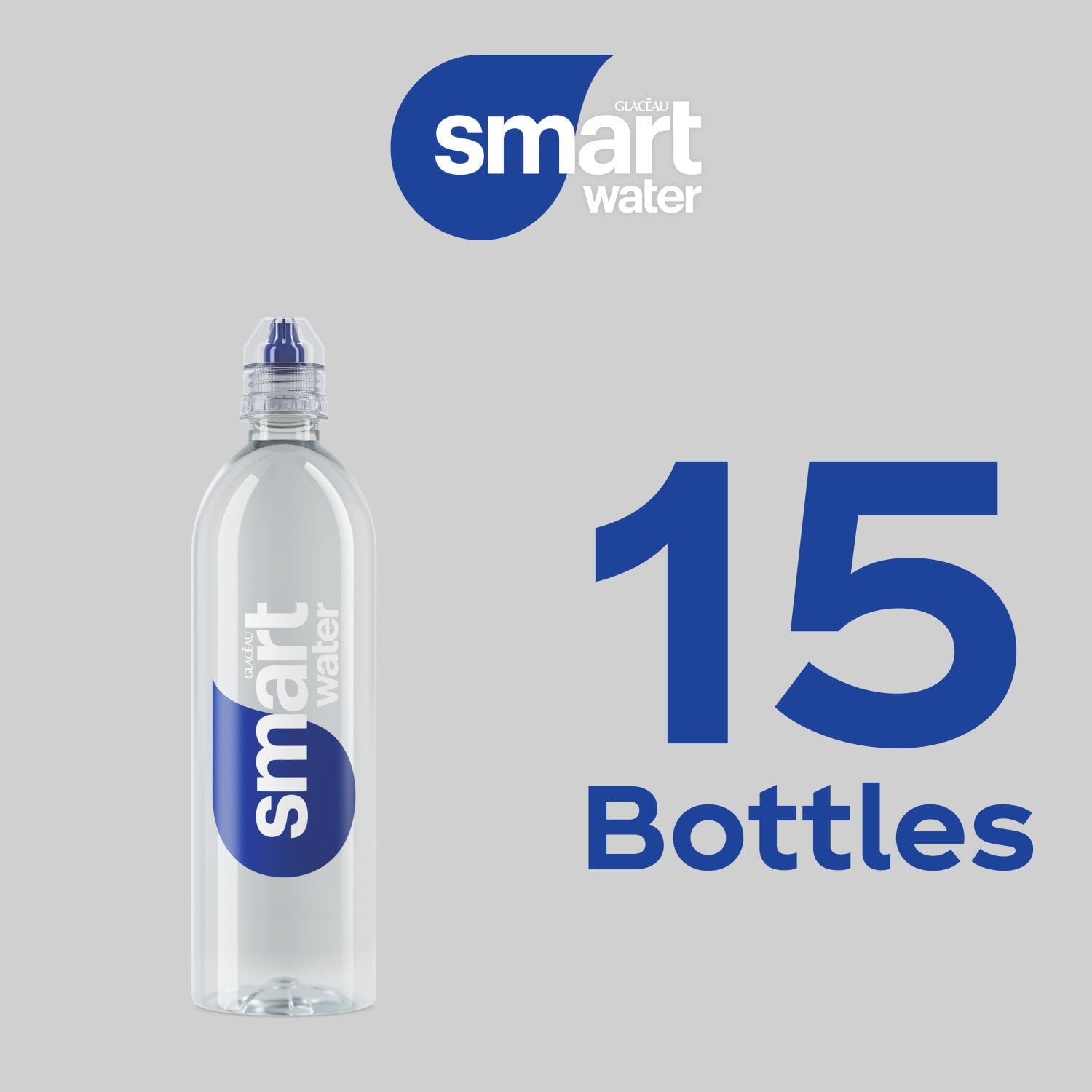 글라소 스마트워터 베이퍼 디스틸드 23.7 fl. oz × 15 – 대용량 프리미엄 생수