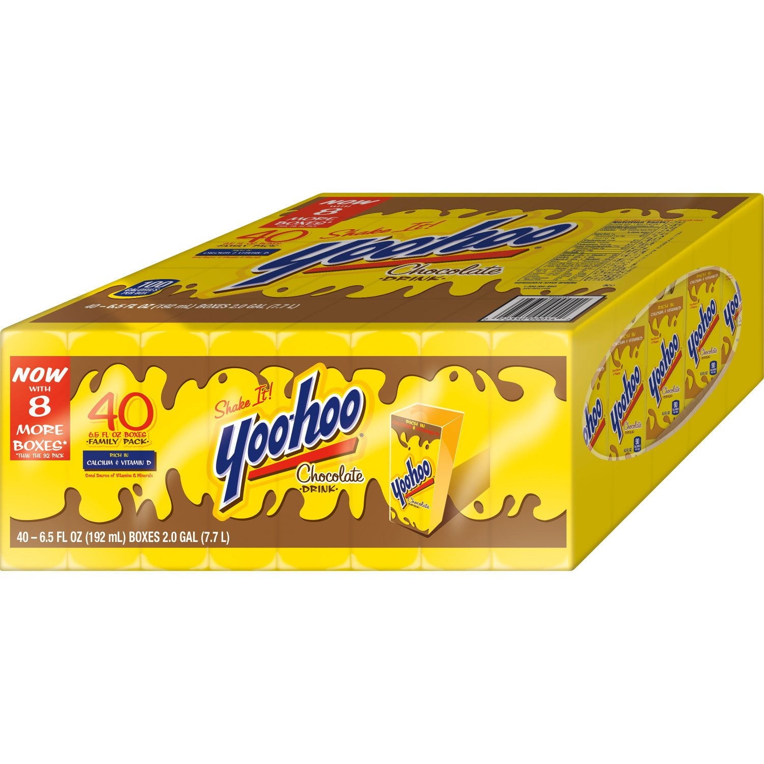 유후 초콜릿 드링크 6.5 fl. oz × 40 – 달콤한 초코 음료