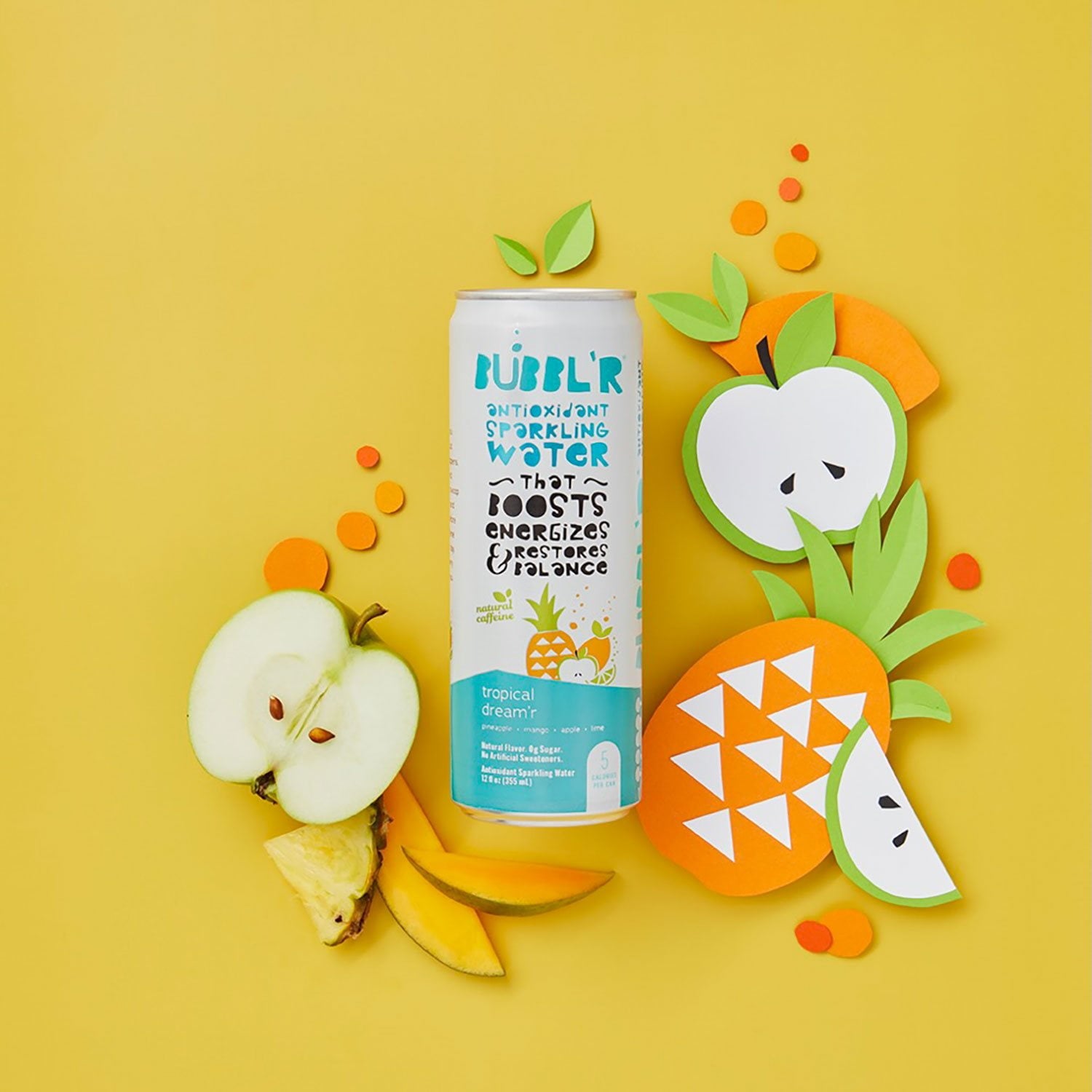 버블러 스파클링 워터 버라이어티 팩 12 fl. oz × 12 – 상큼한 과일향의 무설탕 탄산수