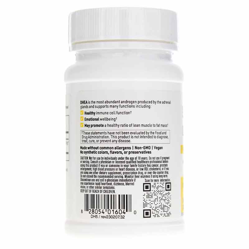 클레어랩스 SFI 헬스 DHEA 50 mg 100 caps – 캡슐 형태로 구성된 DHEA 단일 성분 보충제