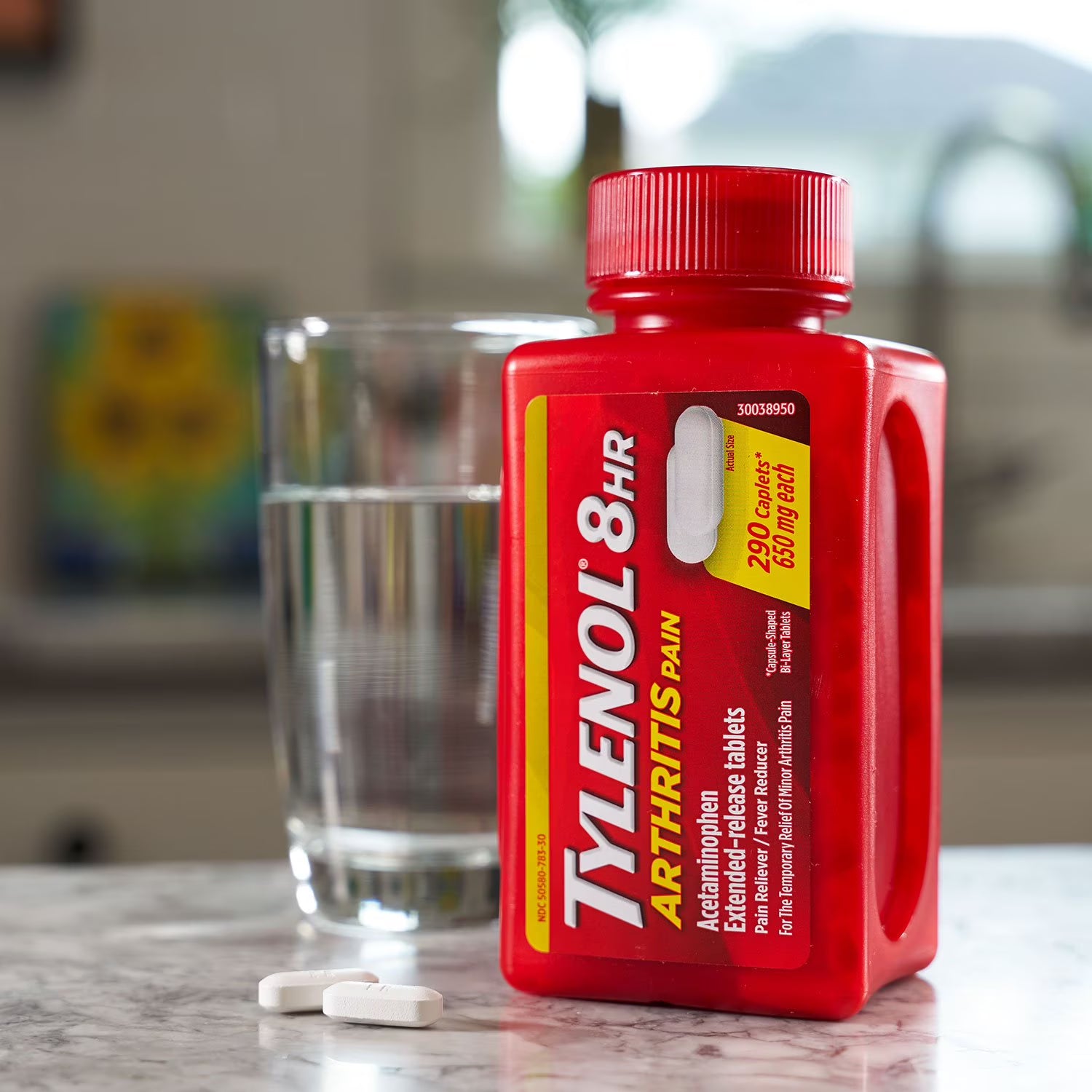 타이레놀 아세트아미노펜 650mg 290정