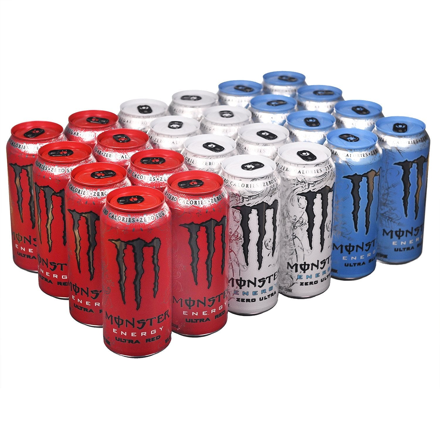 몬스터 에너지 울트라 버라이어티 팩 16 fl. oz × 24 – 무설탕 에너지 음료 모음