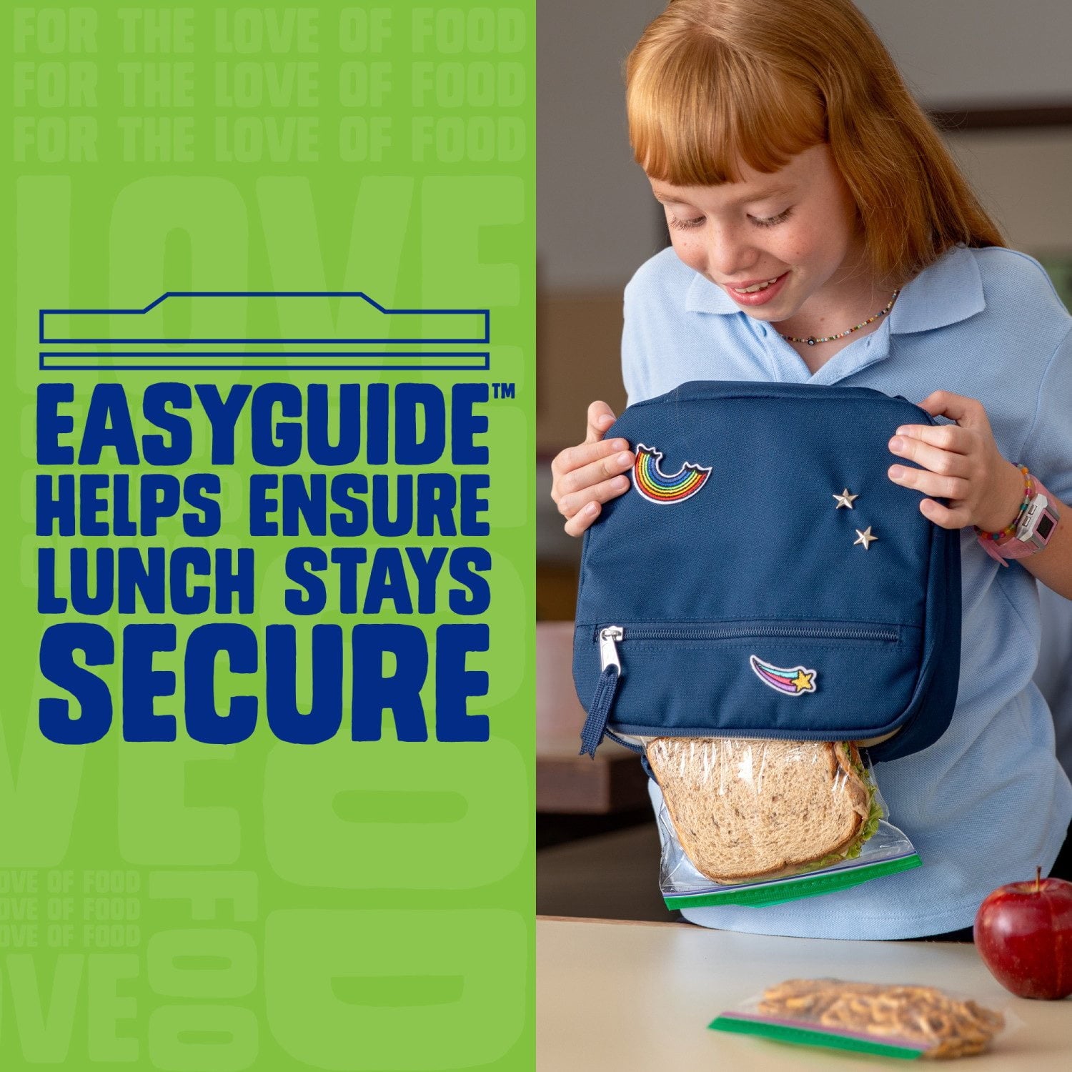 지퍼락 샌드위치백 이지오픈탭 580매