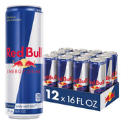 레드불 에너지 드링크 16 fl. oz × 12 – 대용량 에너지
