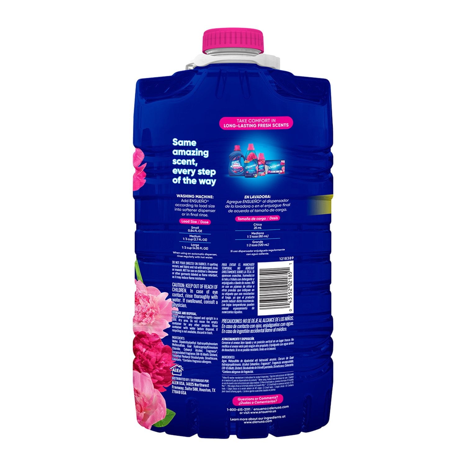 엔수에뇨 맥스 액상 섬유유연제 스프링 프레시, 330회 / 236oz