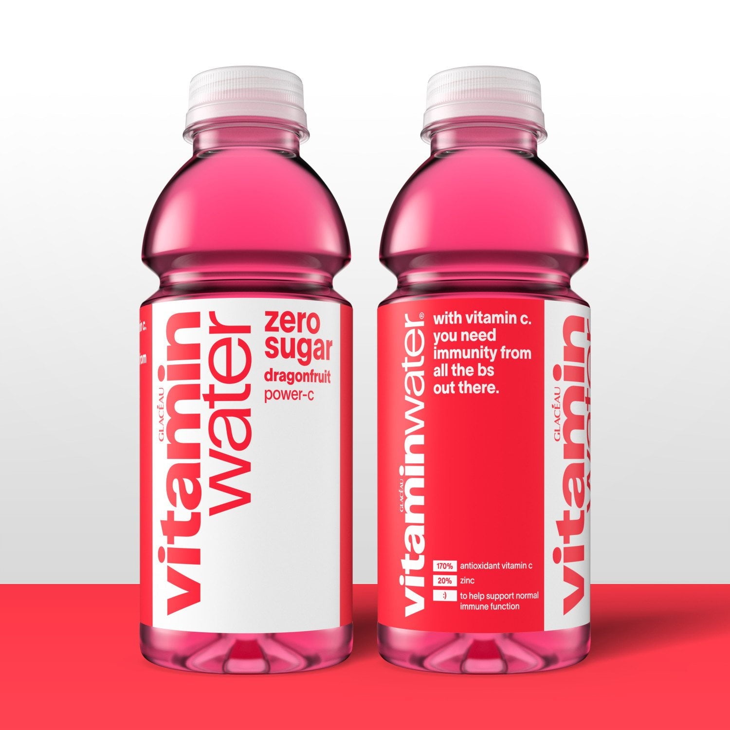 글라소 비타민워터 제로 버라이어티 팩 16.9 fl. oz × 18 – 무설탕 비타민 워터