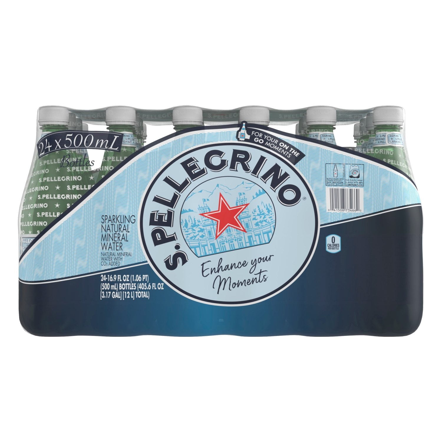 산 펠레그리노 스파클링 미네랄 워터 16.9 fl. oz × 24 – 이탈리아 대표 미네랄 탄산수
