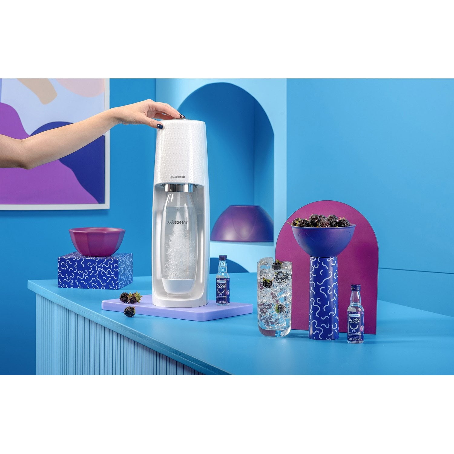 소다스트림 버블리 드롭 7종 세트 8 fl. oz – 탄산수 향료