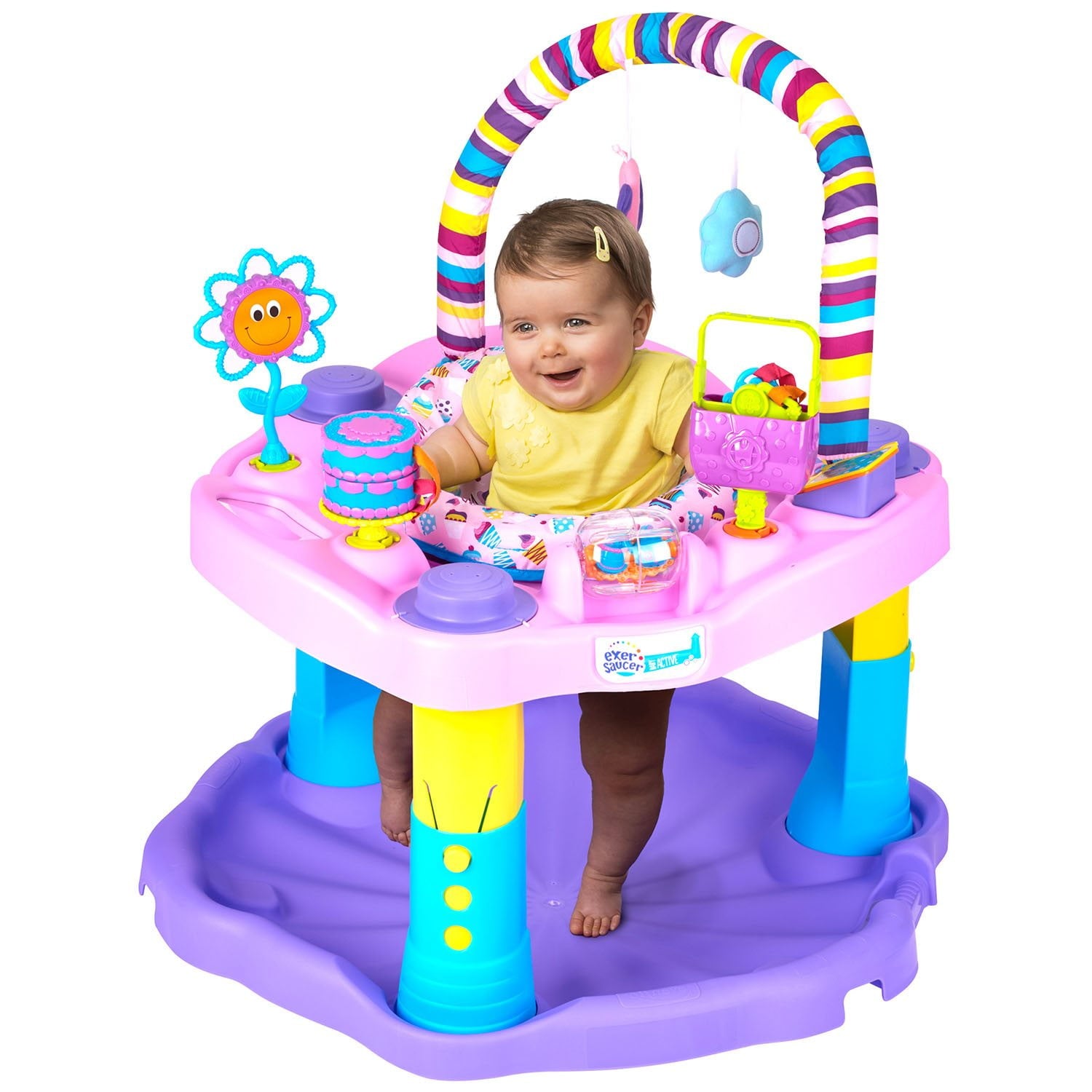 이븐플로 엑서소서 바운싱 액티비티 소서 — 360° 점핑 놀이 센터