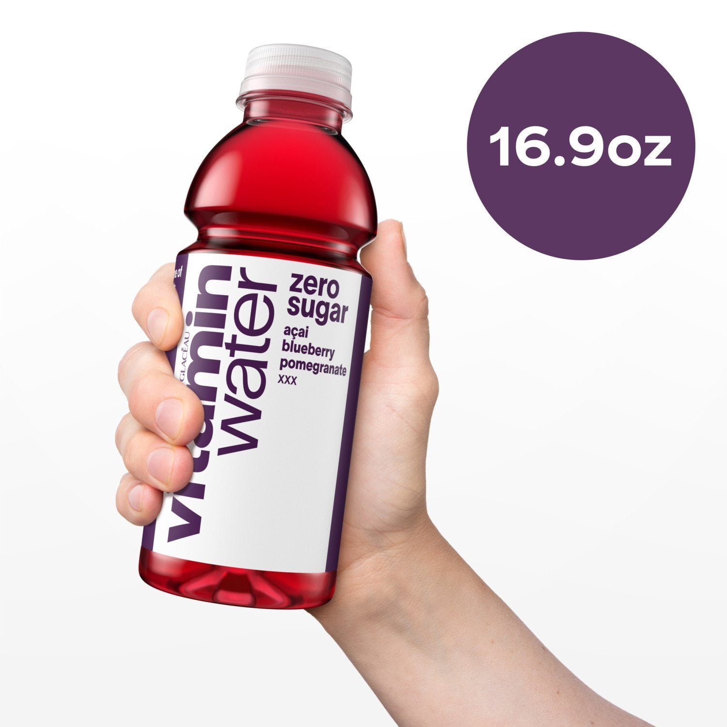 글라소 비타민워터 제로 버라이어티 팩 16.9 fl. oz × 18 – 무설탕 비타민 워터