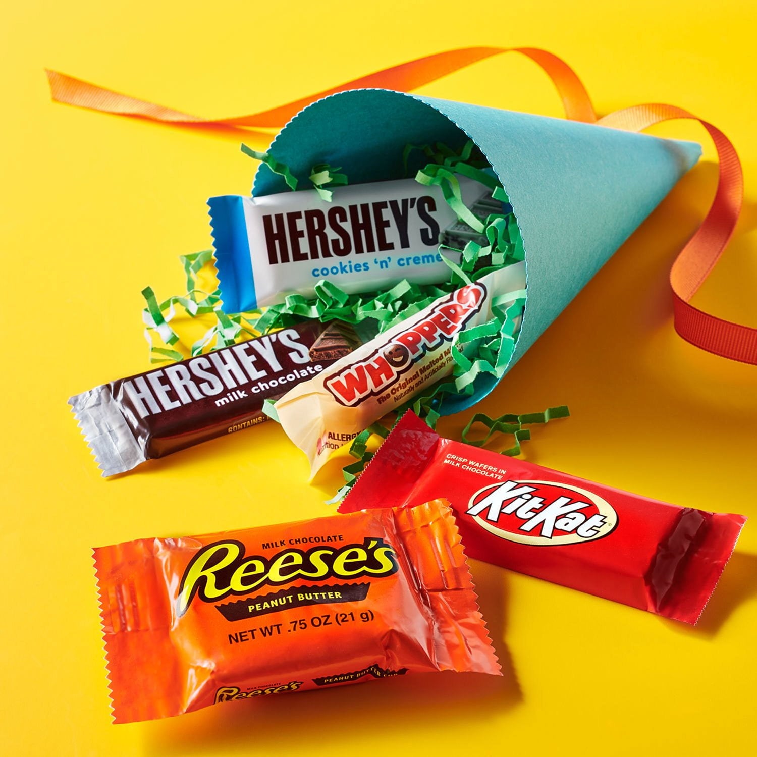 허쉬(HERSHEY'S) 어소티드 초콜릿 팩토리 페이버릿 스낵사이즈 155개
