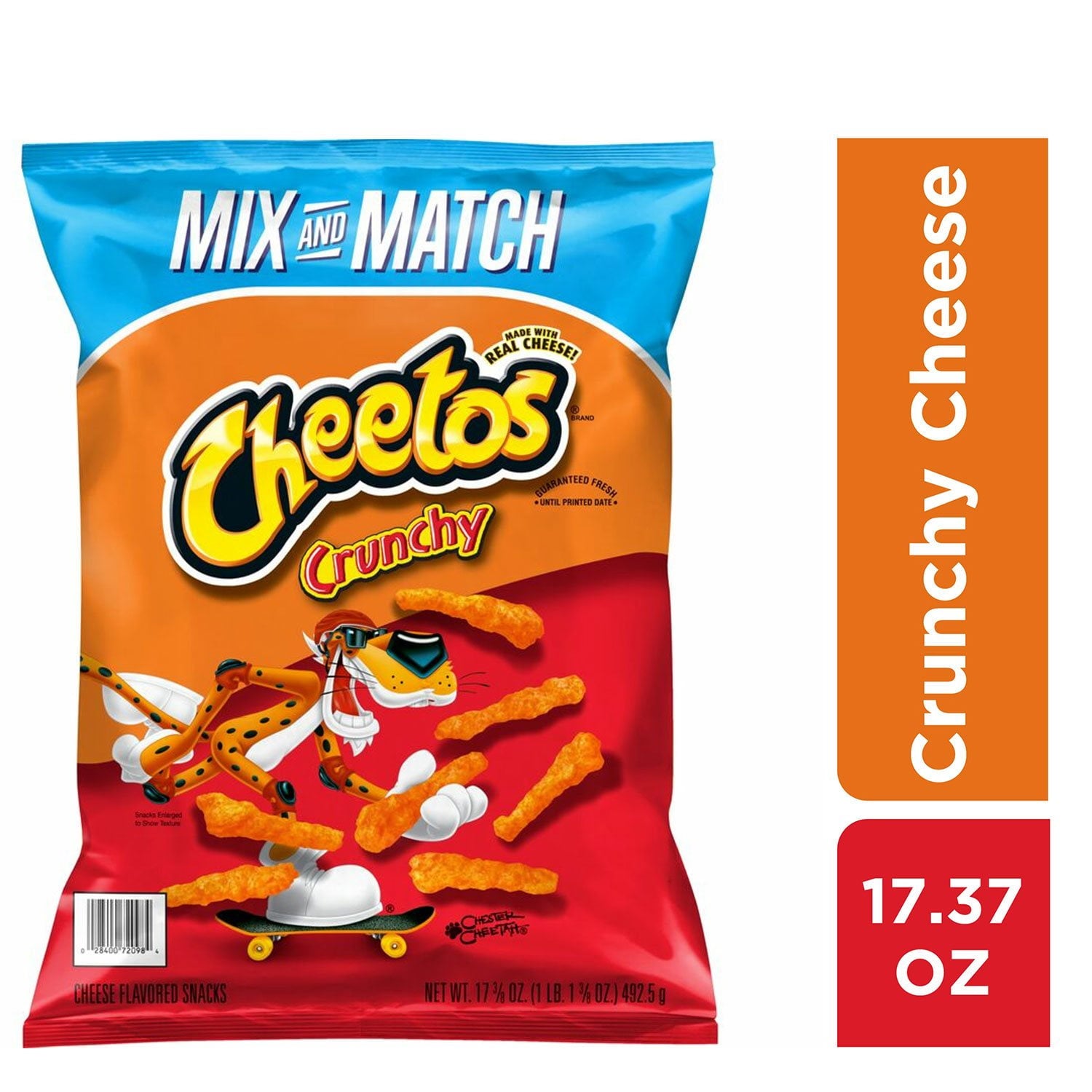 치토스 크런치 체다 치즈 스낵 17.37oz