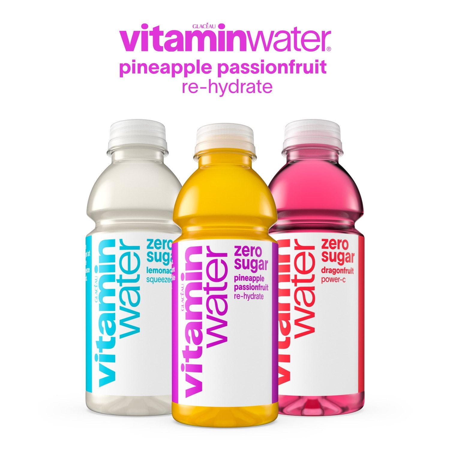 글라소 비타민워터 제로 버라이어티 팩 16.9 fl. oz × 18 – 무설탕 비타민 워터