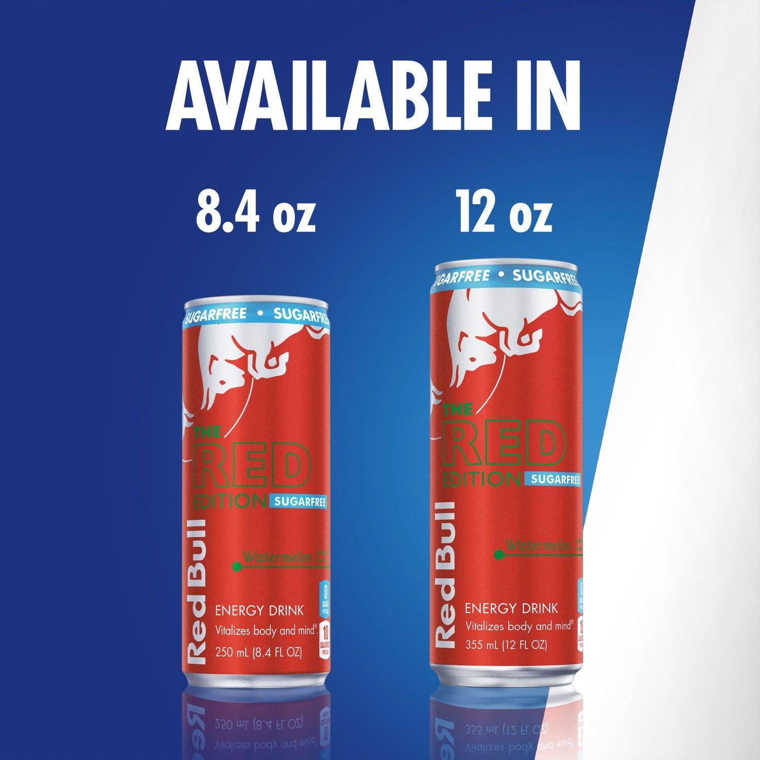 레드불 슈가프리 레드 에디션 8.4 fl. oz × 24 – 크랜베리 풍미