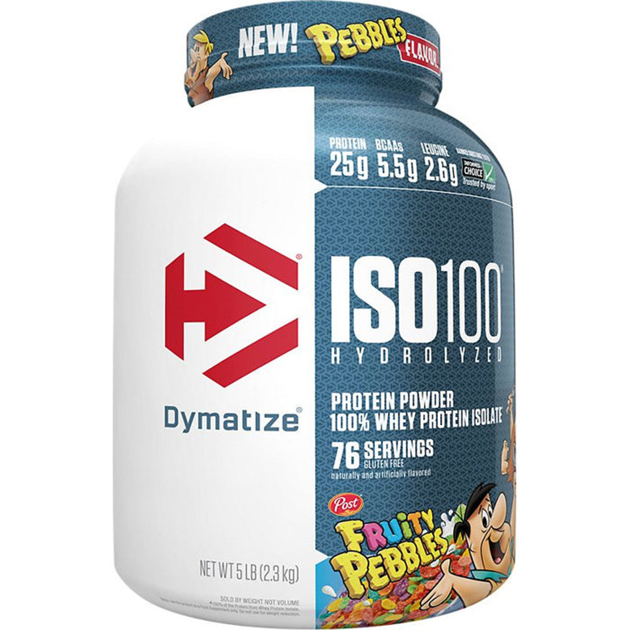 다이매타이즈 ISO100 단백질 파우더 5lbs – 100% 하이드롤라이즈드 웨이 아이솔레이트 / 초고순도·고흡수 단백질