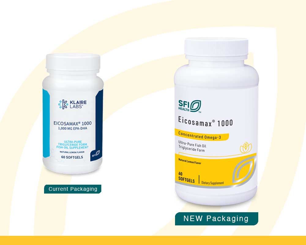 클레어 랩스 아이코사맥스 1000mg – 60 소프트젤 – 고함량 오메가-3(EPA·DHA)로 심혈관·염증 관리