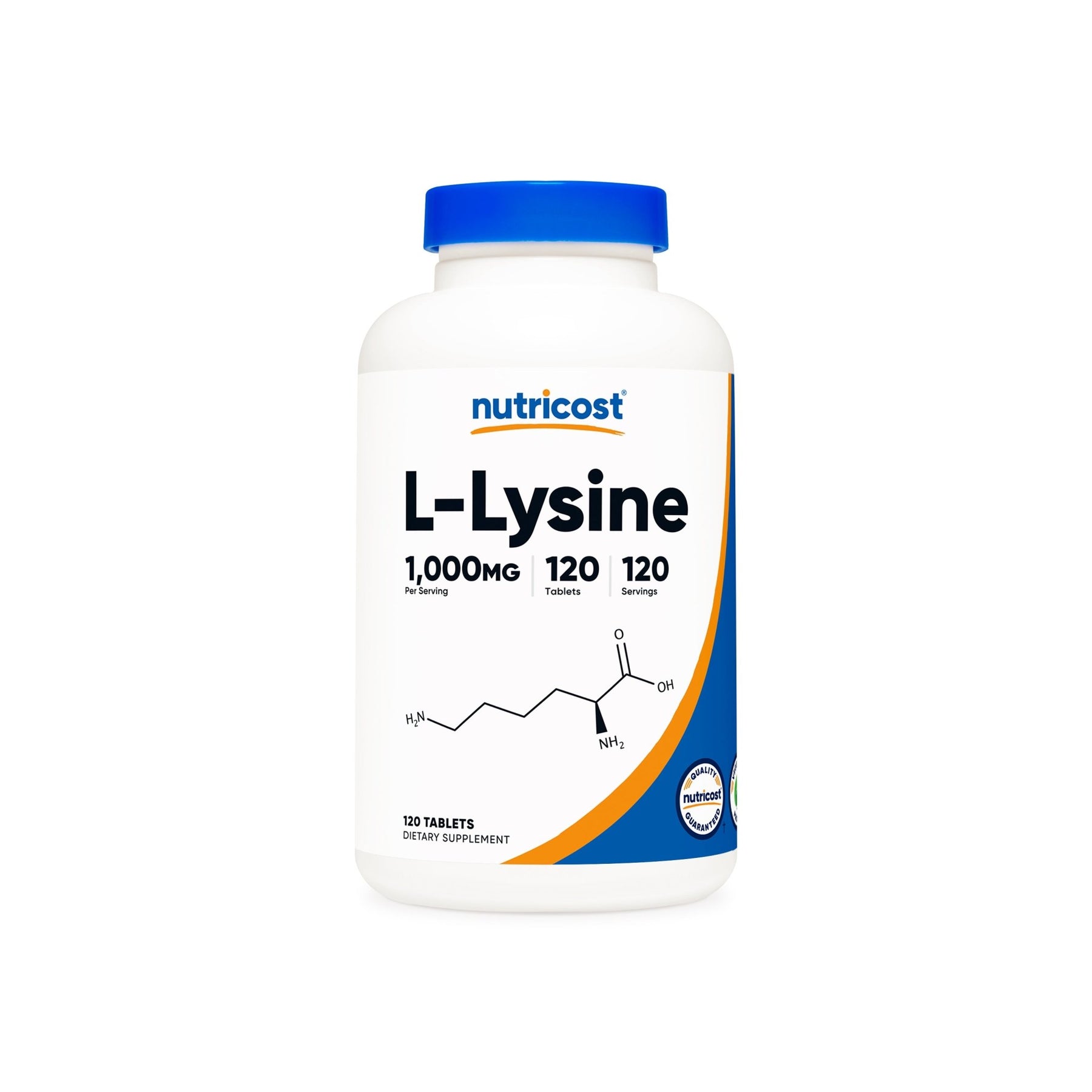 뉴트리코스트 엘라이신 (L-Lysine) 1000mg – 근육·면역·콜라겐 생성을 위한 필수 아미노산
